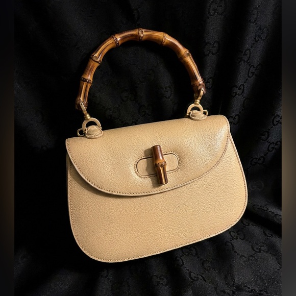 Gucci Handbags - Gucci Bamboo 1947 small bag in cream